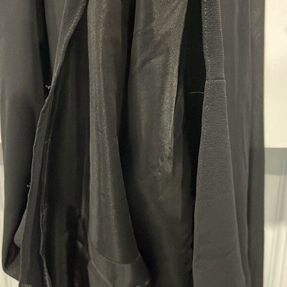 Vintage Y2K 90s Scott McClintock Sleeveless‎ Long Formal Maxi Dress 12 Black - Picture 6 of 7